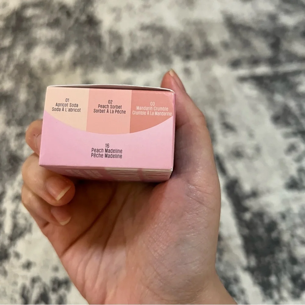 Kaja Beauty Bento Bouncy Chrome Shimmer & Matte Trio 16 Peach Madeline Aug sale
